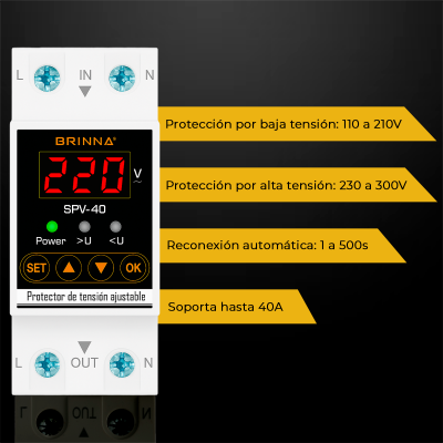 Protector de tensión... 2